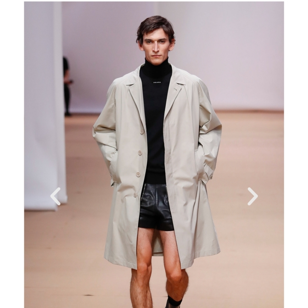 Prada unisex trench coat / rain coat